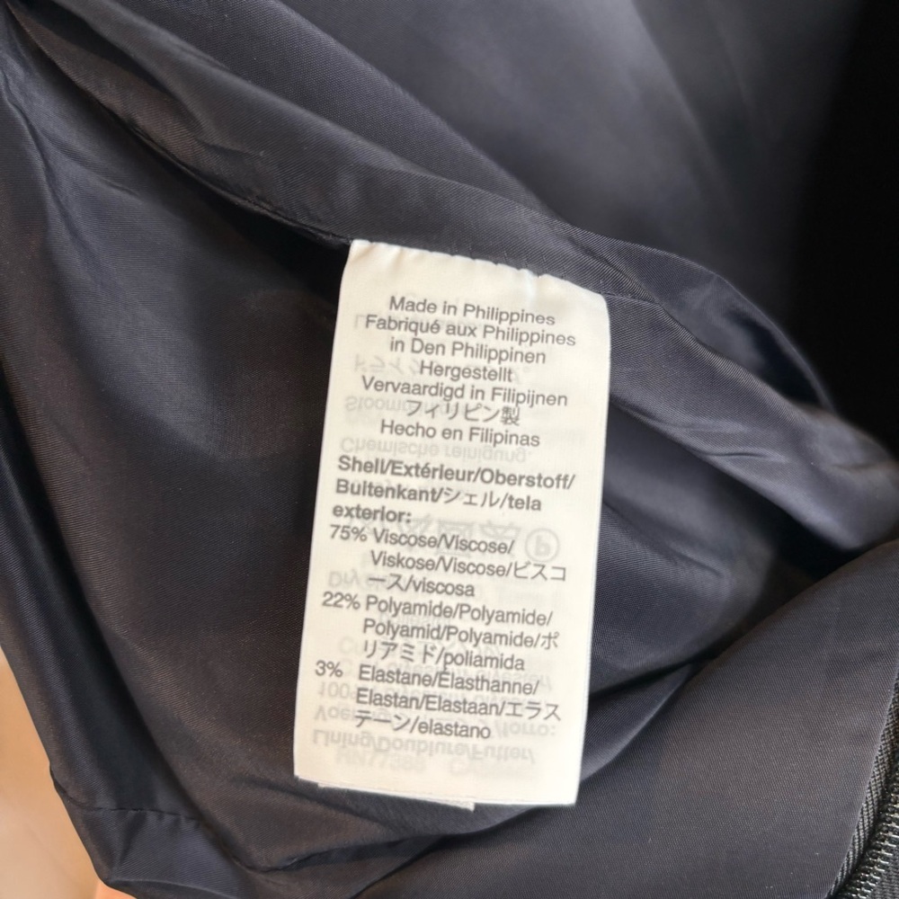 J.Crew NWT No. 2 Pencil Skirt Stretch Twill. Black. Size 2 - Picture 5 of 12